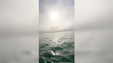 Anny Alves andando de jet ski e ganhando linguada na xota