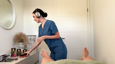 When the massage unexpectedly crosses the line into pure, irresistible pleasure