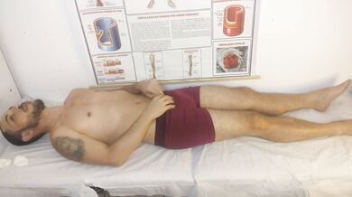 Patient has unexpected erection in front of nurse