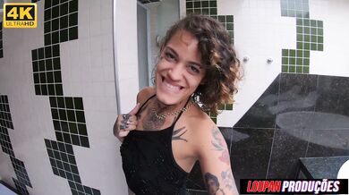 Sweet tooth sitting nice with her ass | Nina Forbidden | Loupan Productions