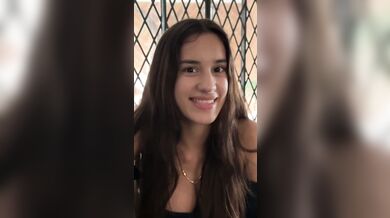 First Casting with 18yo Busty Skinny Brazilian Teen Latina - POV Blowjob