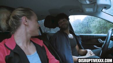 Black footballer Tony Genius banging male cheerleader | black on white interracial