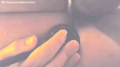 Husband eating pussy and wife enjoys with extreme anal insertion with dilatation toy karina and lucas