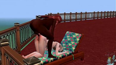 Blonde and brunette 4