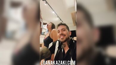 Luana Kazaki boquete para o amante