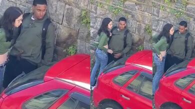 FLAGRA!! Putinha foi flagrada pagando boquete no melhor amigo do...