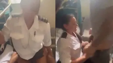 Video porno da Brasileira presa fazendo sexo com detento
