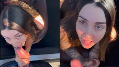 Tati formento boquete dentro do carro