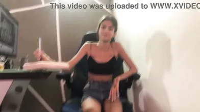 Sexual psychologist can't hold back her desire to see my big cock and I fuck her in her tight pussy