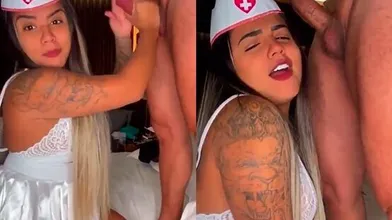 Lays Peace gravando pau do novinho em live