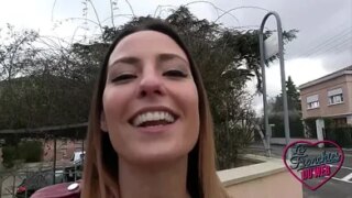 Pam and Heivy, two beautiful sluts, impale themselves on the same cock