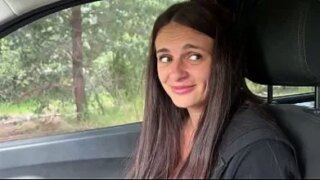 A modest girl showed her tits and opened her ass to an impudent guy