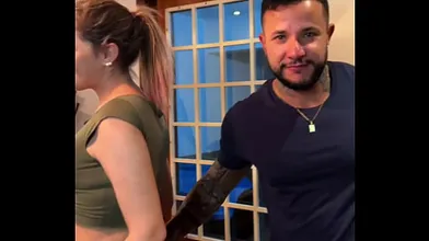 Cuckold husband watches friend fuck his wife