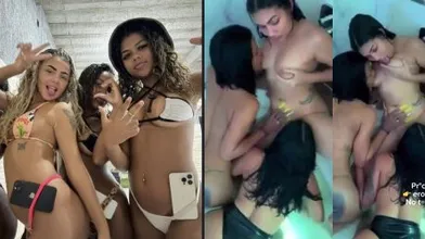 Vazou à suruba na festa das blogueira - Porn
